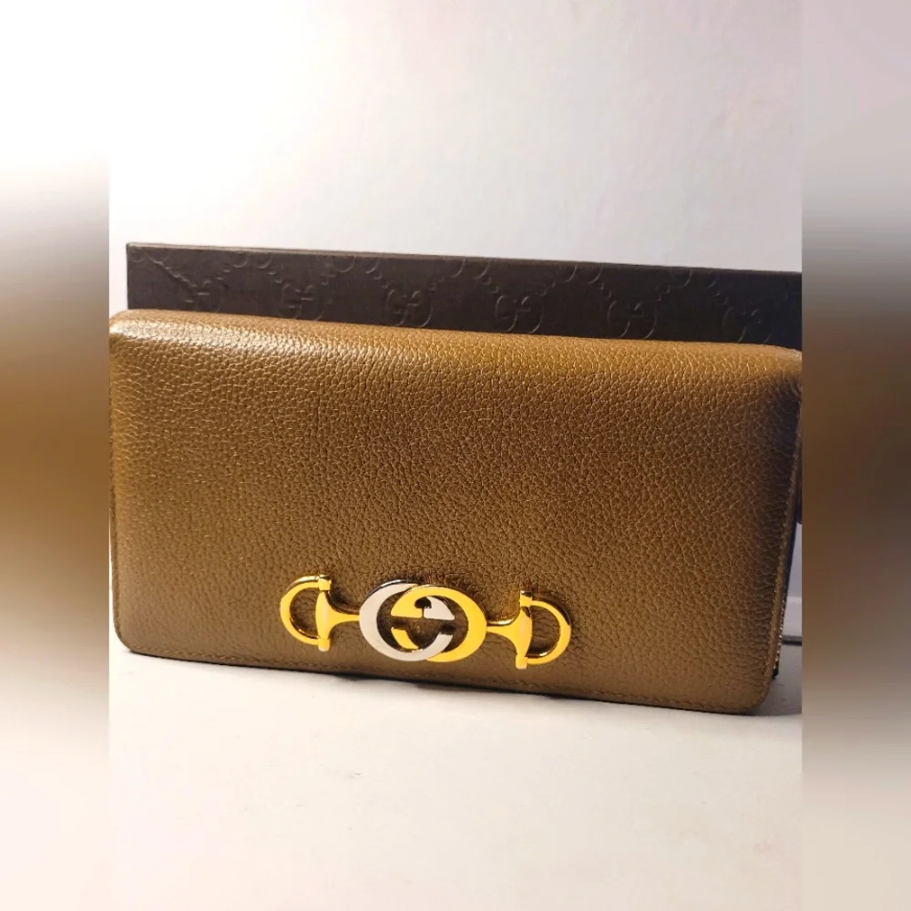 Gucci Interlocking Horsebit Long Wallet